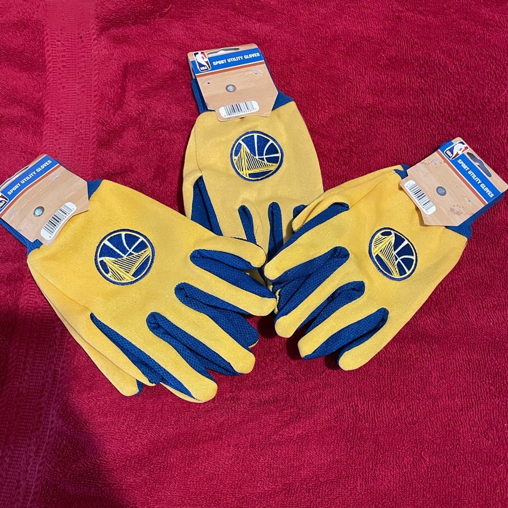 McArthur Towel+Sport NBA Golden State Warriors Sports Utility Gloves